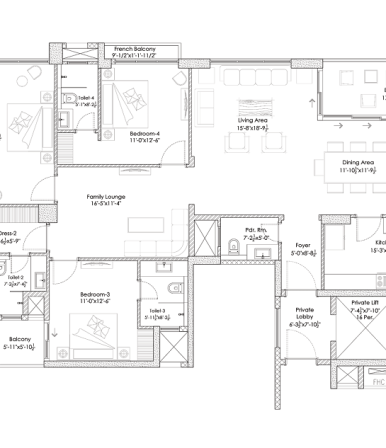4 BHK
