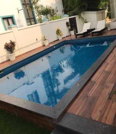 5 BHK House with Swimming Pool Exterior Photos