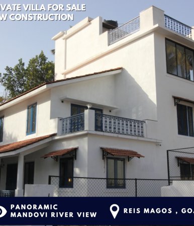 4BHK Villa With Pool Facing Mandovi River Exteriors