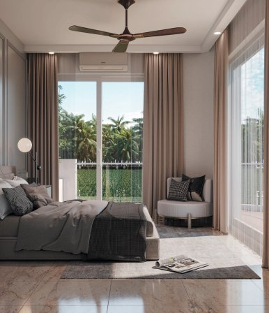 Conscient Vista Arrozal Bedroom