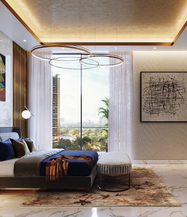 M3M Crown Bedroom