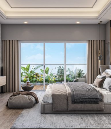 Purva Meraki Bedroom