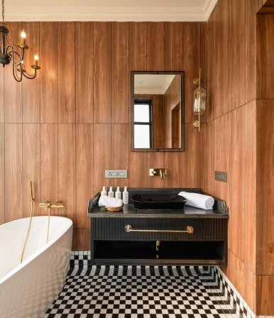 4 BHK Fully Furnished Villa in Mandrem Bathroom